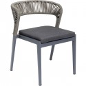 Chaise de jardin Lexi grise Kare Design