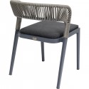 Chaise de jardin Lexi grise Kare Design