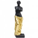 Déco statue femme antique noire et dorée Kare Design