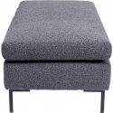 Pouf Gianna gris foncé Kare Design