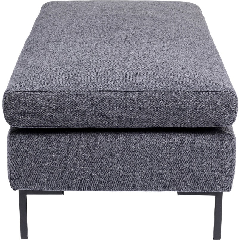 Pouf Gianna gris foncé Kare Design