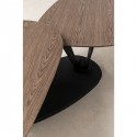 Table basse Franklin noyer 161x60cm Kare Design