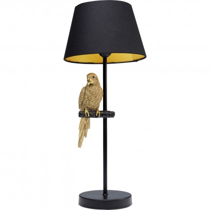 Lampe perroquet doré Kare Design