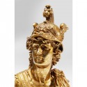 Déco buste guerrier antique doré Kare Design