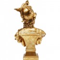 Déco buste guerrier antique doré Kare Design