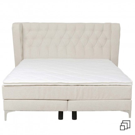 Lit Boxspring Benito Moon crème Kare Design