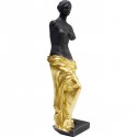 Déco statue femme antique noire et dorée Kare Design