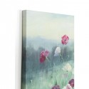 Tableau champ de fleurs 120x120cm Kare Design