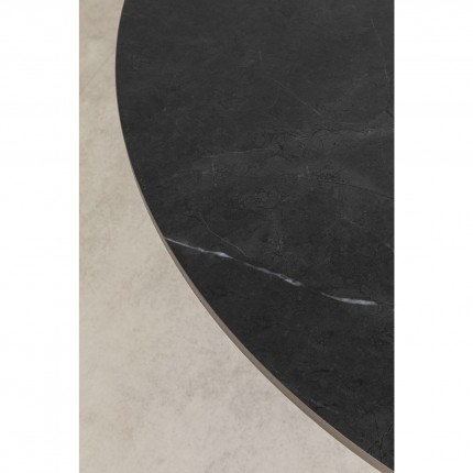 Table Grande Possibilita 120cm noire et grès Kare Design