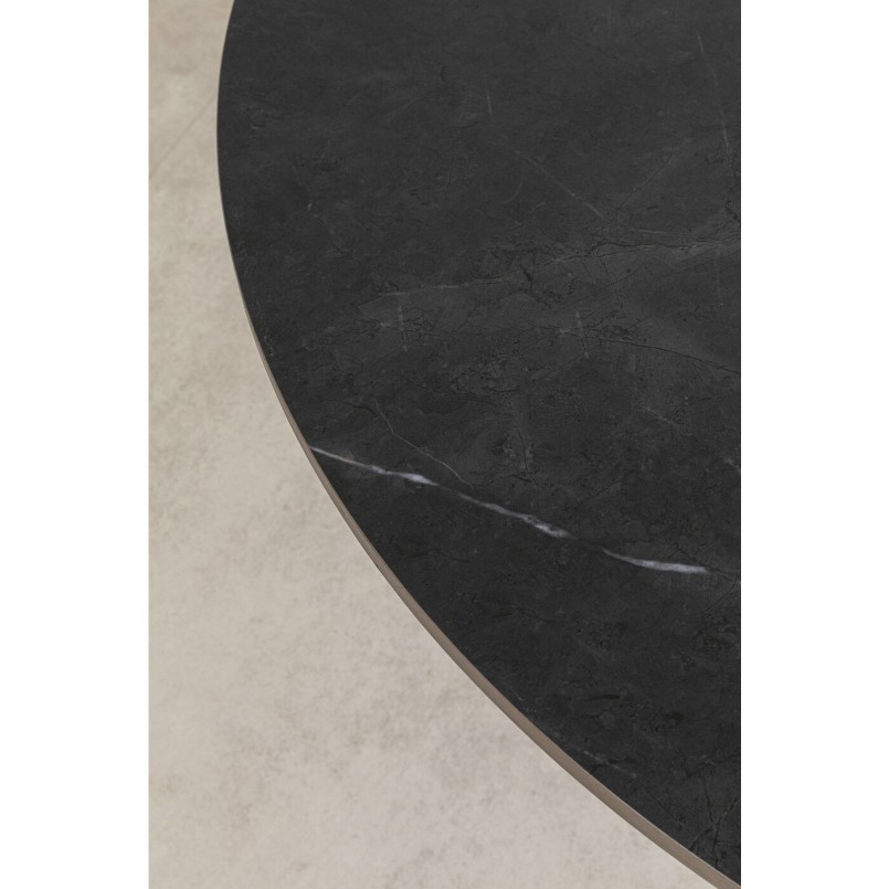 Table Grande Possibilita noir Ø120cm
