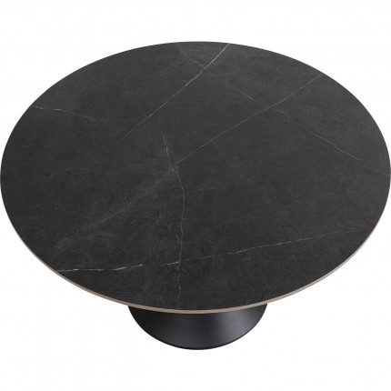 Table Grande Possibilita 120cm noire et grès Kare Design