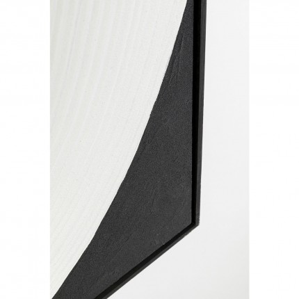 Tableau Frame Modulo noir et blanc 100x100cm Kare Design