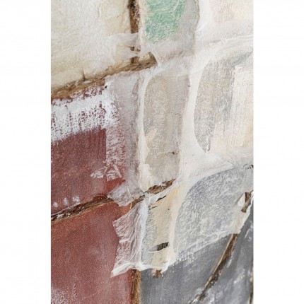 Tableau Frame Dust vert 120x120cm Kare Design
