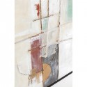 Tableau Frame Dust vert 120x120cm Kare Design