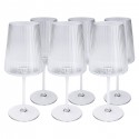 Verres à vin Riffle set de 4 Kare Design