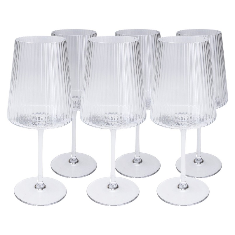 Verres à vin Riffle set de 4 Kare Design