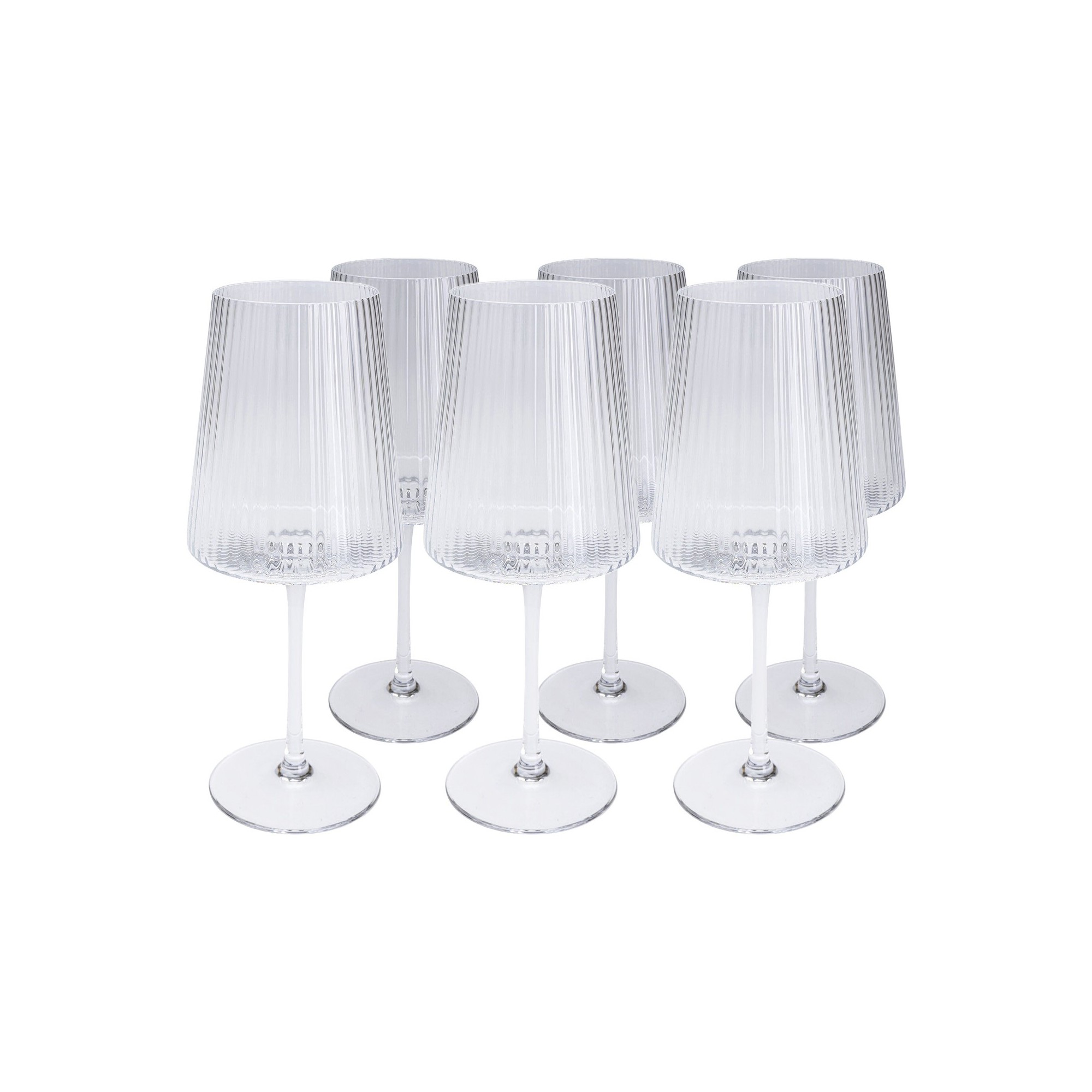 Verres à vin Riffle set de 4 Kare Design