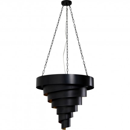 Suspension Spiral Catch noire Kare Design