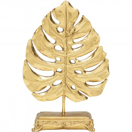 Déco feuille de Monstera dorée Kare Design