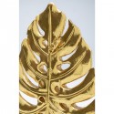 Déco feuille de Monstera dorée Kare Design