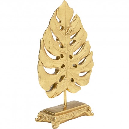 Déco feuille de Monstera dorée Kare Design