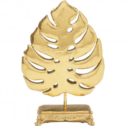 Déco feuille de Monstera dorée Kare Design