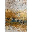 Tableau Frame Dust doré 120x120cm Kare Design