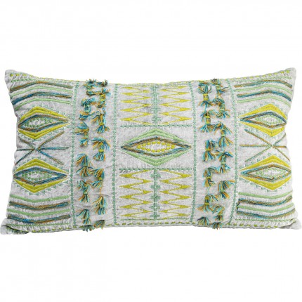 Coussin Desna vert Kare Design