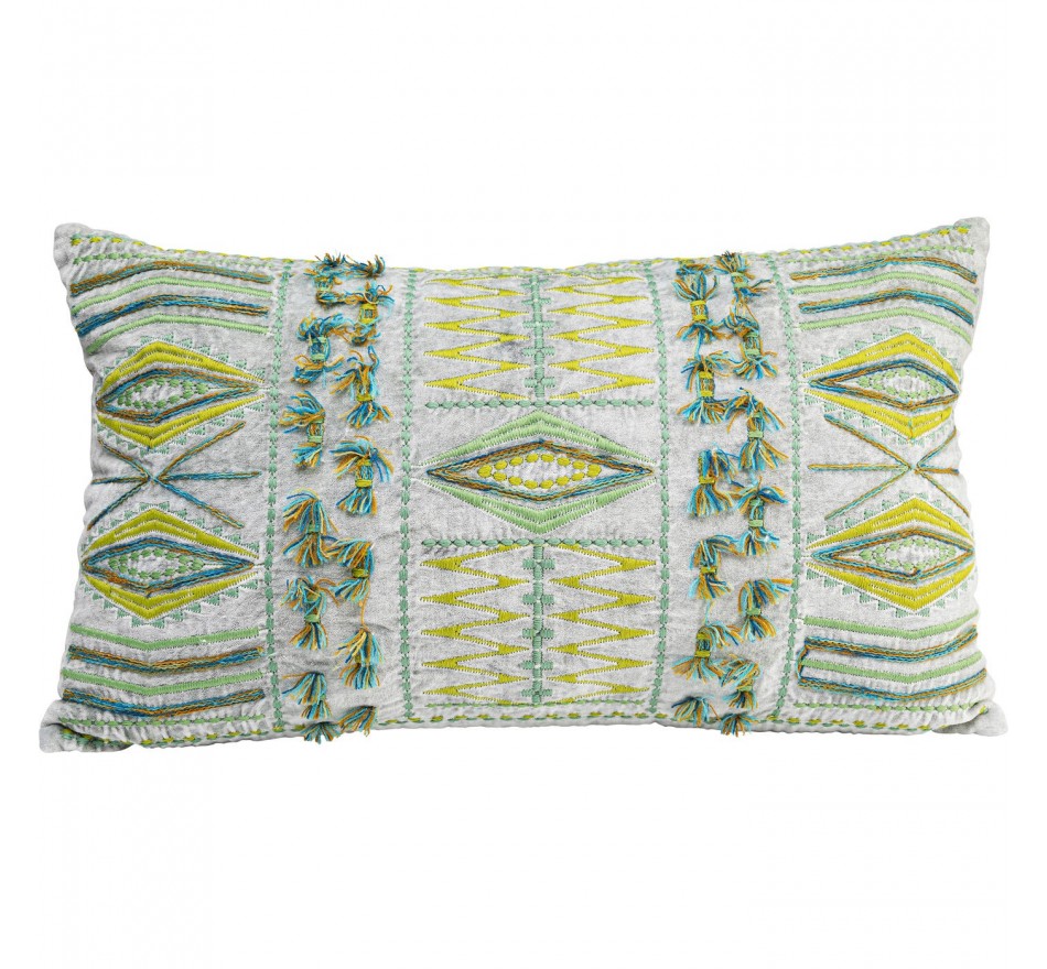 Coussin Desna vert Kare Design
