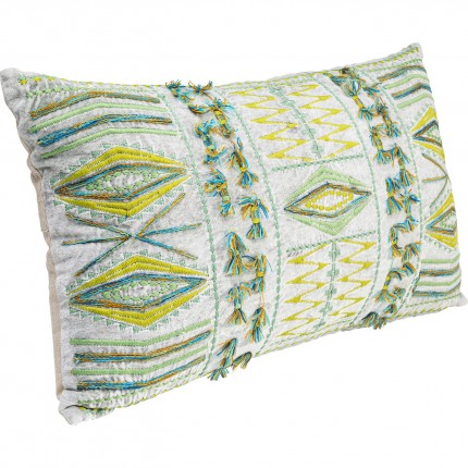 Coussin Desna vert Kare Design