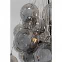 Suspension Snowballs chromé Ø50cm