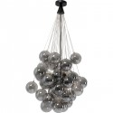 Suspension Snowballs chromé Ø50cm
