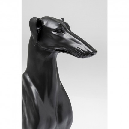 Déco lévrier XL 80cm noir Kare Design