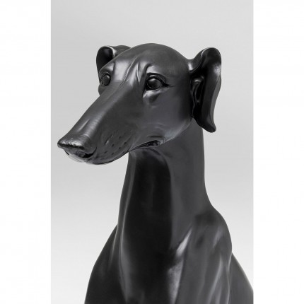 Déco lévrier XL 80cm noir Kare Design