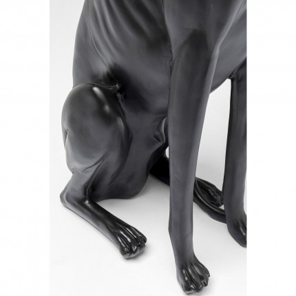 Déco lévrier XL 80cm noir Kare Design