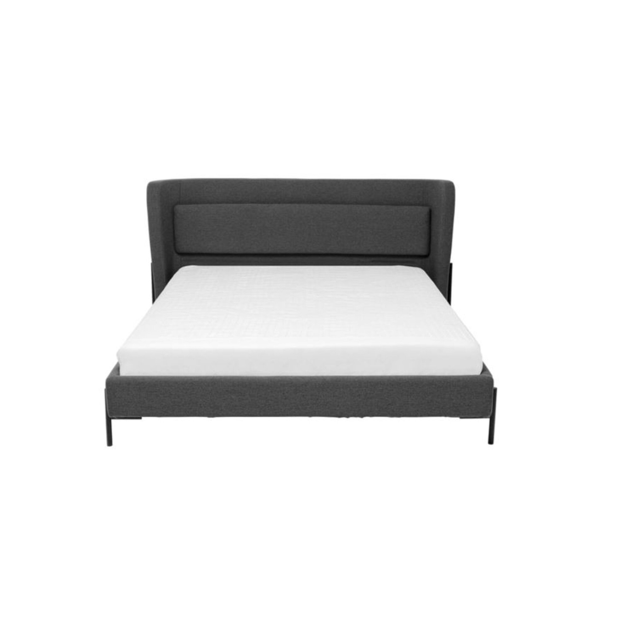 Lit Tivoli gris 180x200cm