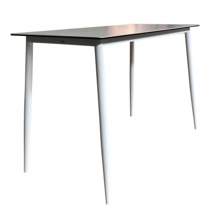 Table de bar Luca blanche 150x80cm Gescova