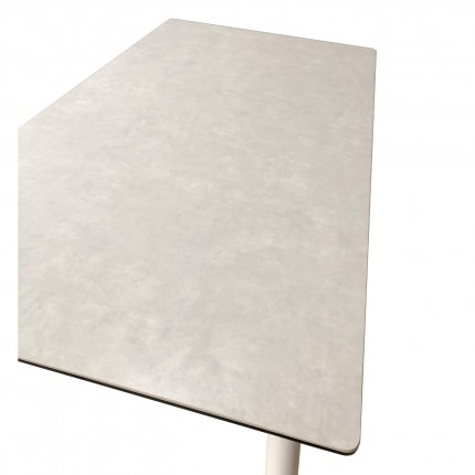 Table de bar Luca blanche 150x80cm Gescova