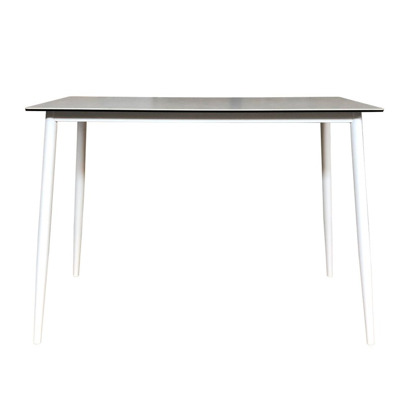Table de bar Luca blanche 150x80cm Gescova