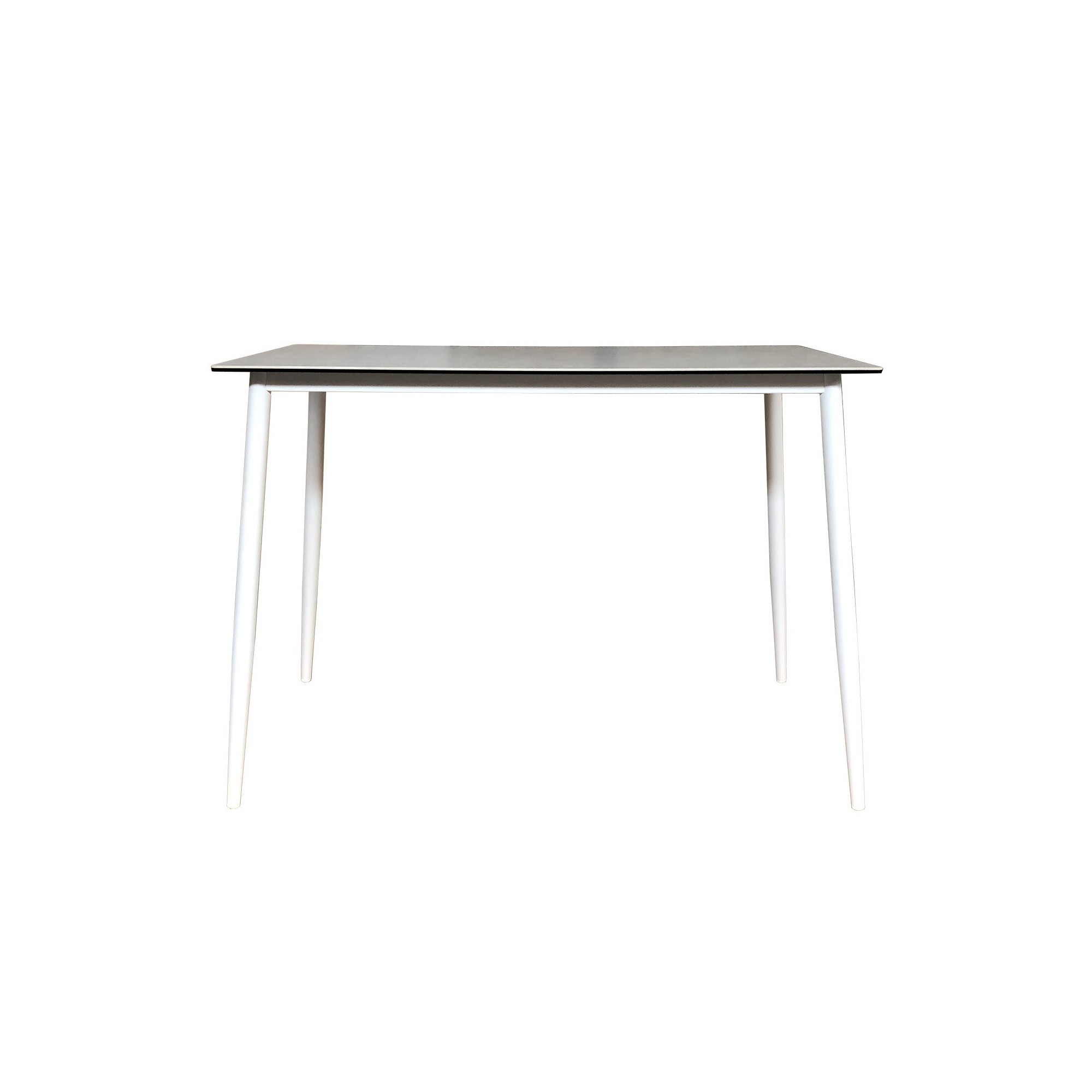 Table de bar Luca blanche 150x80cm Gescova