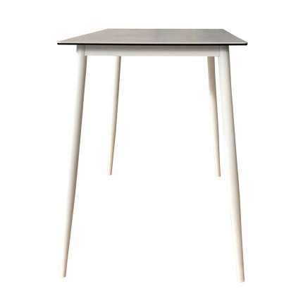 Table de bar Luca blanche 150x80cm Gescova