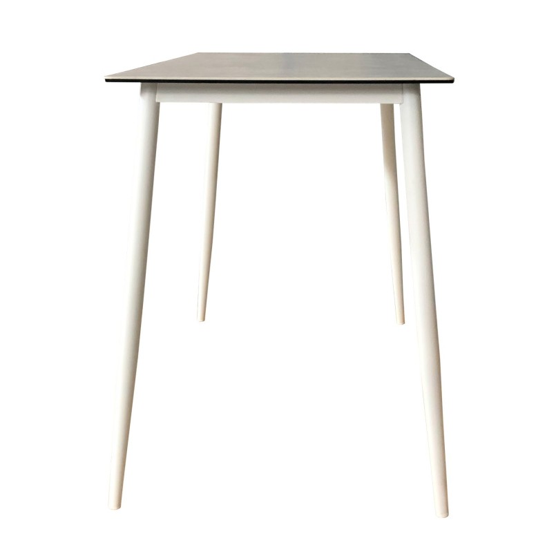 Table de bar Luca blanche 150x80cm Gescova