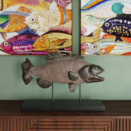 Tableau Touched Fish Meeting Two 70x100cm Kare Design