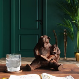 Deco Object Reading Bears Kare Design