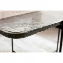 Table basse Ice noir 63x46cm Kare Design