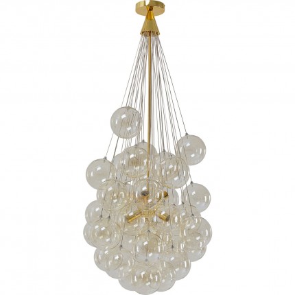 Suspension Snowballs ambre Ø50cm Suspension Snowballs ambre Ø50cm