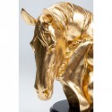 Déco cheval doré câlin 29cm Kare Design
