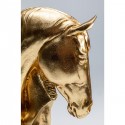 Déco cheval doré câlin 29cm Kare Design