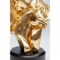 Déco cheval doré câlin 29cm Kare Design