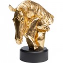 Déco cheval doré câlin 29cm Kare Design